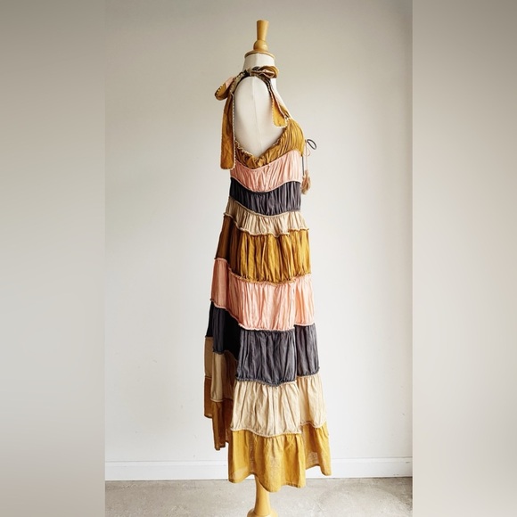 ANTHROPOLOGIE | Let Me Be Letizia Colorblock Midi Dress | 14 - Picture 3 of 7